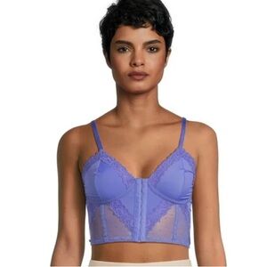 No Boundaries Blue/Purple Lace Bustier